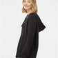 Independent Trading Co. PRM2500 Women?s Lightweight California Wave Wash Hooded Sweatshirt - Side view
