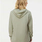 Independent Trading Co. PRM2500 Women?s Lightweight California Wave Wash Hooded Sweatshirt - Back view