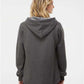 Independent Trading Co. PRM2500 Women?s Lightweight California Wave Wash Hooded Sweatshirt - Back view