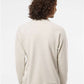 Independent Trading Co. PRM30SBC Unisex Special Blend Raglan Crewneck Sweatshirt - Back view