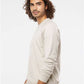 Independent Trading Co. PRM30SBC Unisex Special Blend Raglan Crewneck Sweatshirt - Side view