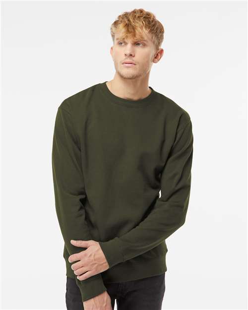 Independent Trading Co. SS3000 Unisex Midweight Crewneck Sweatshirt - Front view
