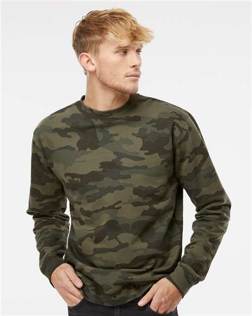 Independent Trading Co. SS3000 Unisex Midweight Crewneck Sweatshirt - Front view