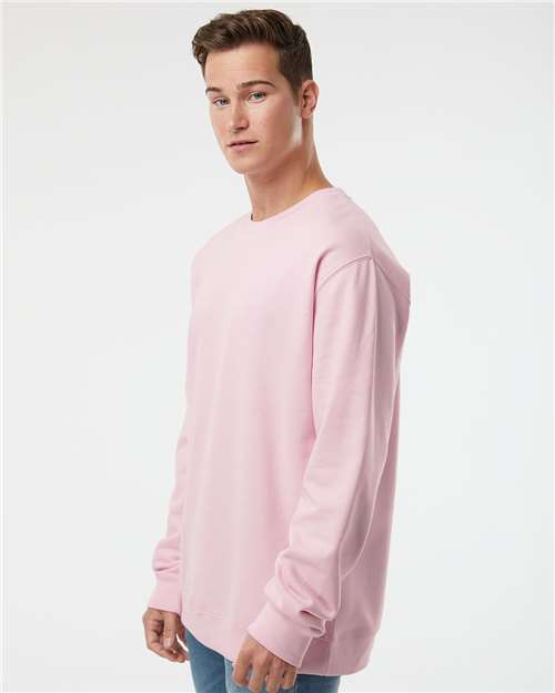 Independent Trading Co. SS3000 Unisex Midweight Crewneck Sweatshirt - Side view