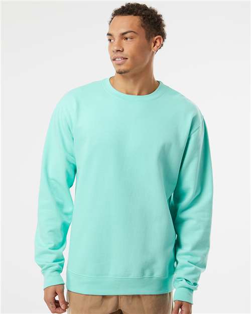 Independent Trading Co. SS3000 Unisex Midweight Crewneck Sweatshirt - Front view