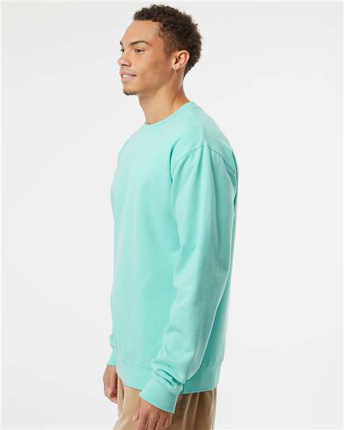 Independent Trading Co. SS3000 Unisex Midweight Crewneck Sweatshirt - Side view