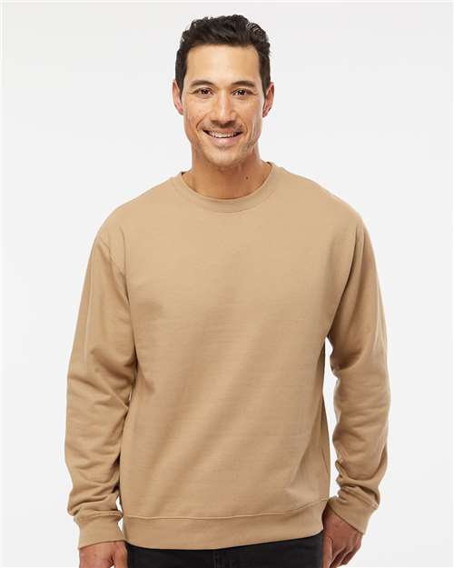 Independent Trading Co. SS3000 Unisex Midweight Crewneck Sweatshirt - Front view