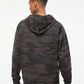 Independent Trading Co. SS4500 Unisex Midweight Hooded Sweatshirt - Back view