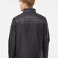 Independent Trading Co. EXP100PFZ Men's Puffer Jacket - Back view