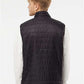 Independent Trading Co. EXP120PFV Men's Puffer Vest - Back view