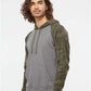 Independent Trading Co. PRM33SBP Unisex Special Blend Raglan Hooded Sweatshirt - Side view