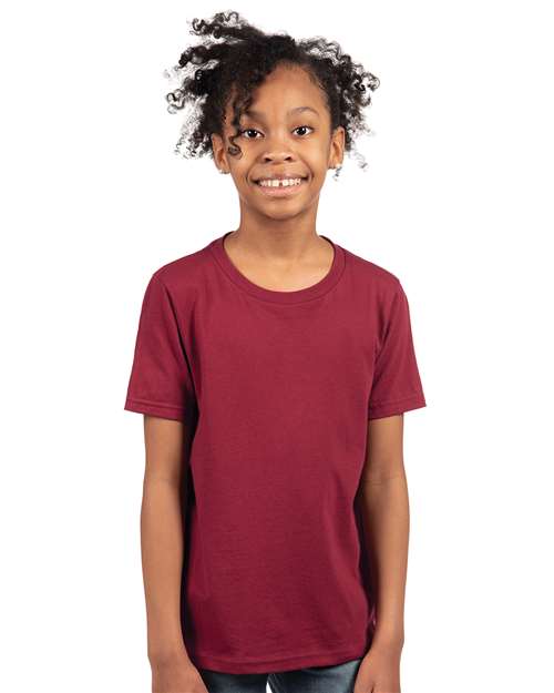 Next Level 3310 Youth Cotton Tee - Front view