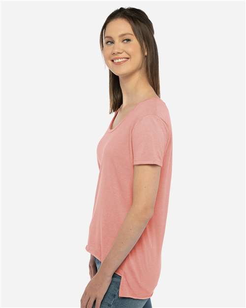 Next Level 5030 Women's Festival Scoop Neck Tee - Side view