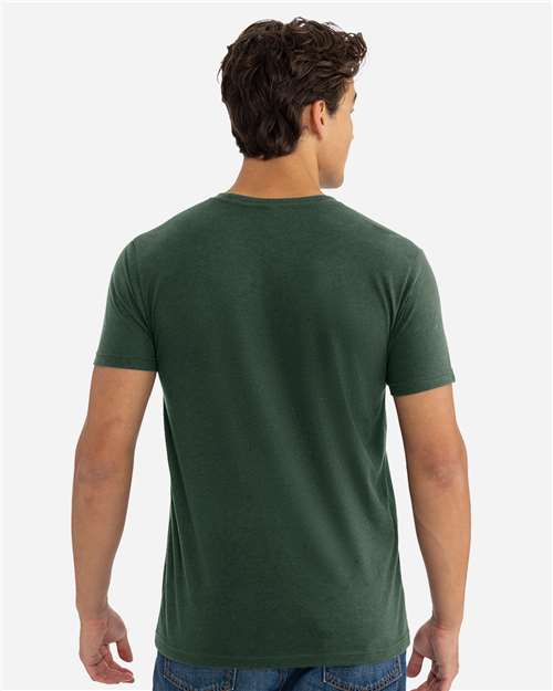 Next Level 6010 Unisex Triblend Tee - Back view