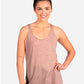 Next Level 6733 Women?s Triblend Racerback Tank - Front view