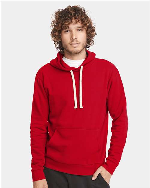 Next Level 9303 Unisex Santa Barbara Hoodie Sweatshirt - Front view