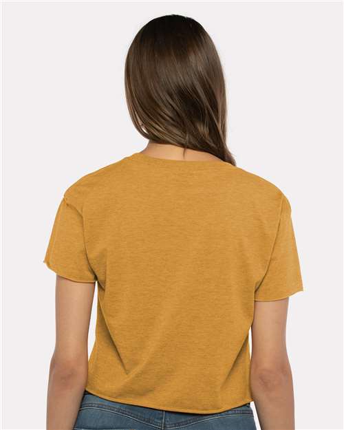 Next Level 5080 Women's Festival Crop Top - Back view