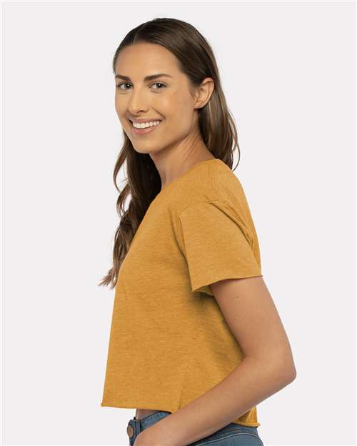 Next Level 5080 Women's Festival Crop Top - Side view