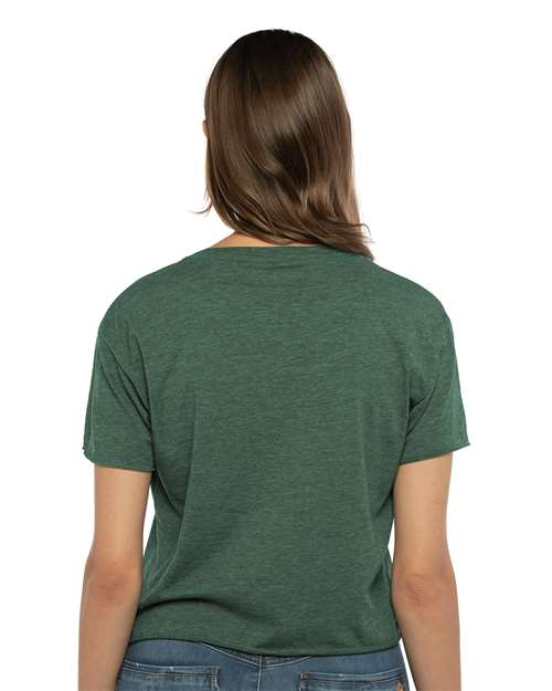 Next Level 5080 Women's Festival Crop Top - Back view