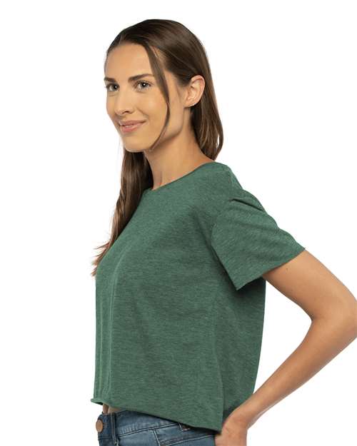Next Level 5080 Women's Festival Crop Top - Side view