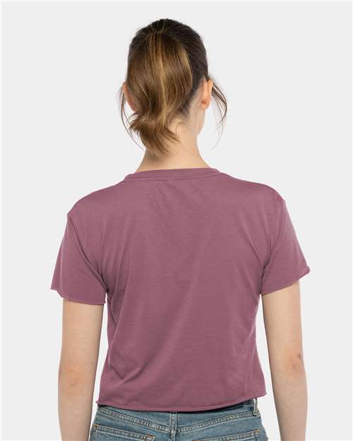 Next Level 5080 Women's Festival Crop Top - Back view