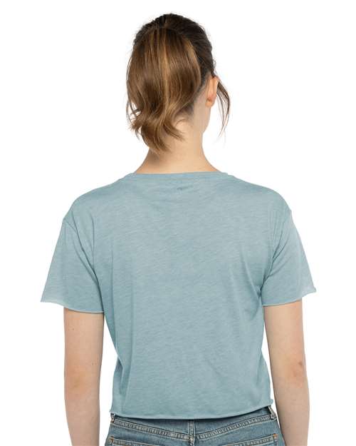 Next Level 5080 Women's Festival Crop Top - Back view