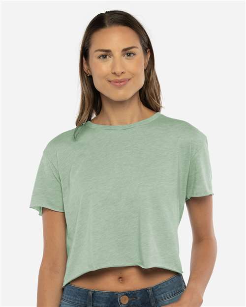 Next Level 5080 Women's Festival Crop Top - Front view