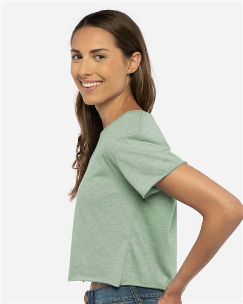 Next Level 5080 Women's Festival Crop Top - Side view