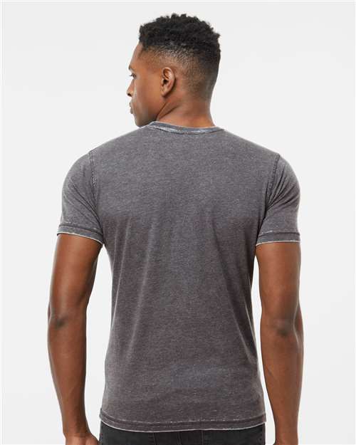 J. America 8115 Unisex Zen Jersey T-Shirt - Back view