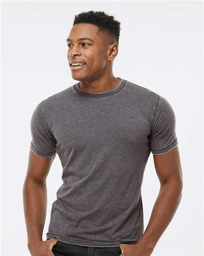 J. America 8115 Unisex Zen Jersey T-Shirt - Front view