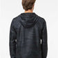 Independent Trading Co. EXP54LWZ Men's Lightweight Windbreaker Full-Zip Jacket - Back view
