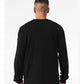 BELLA  CANVAS 3501 Unisex Jersey Long Sleeve Tee - Back view