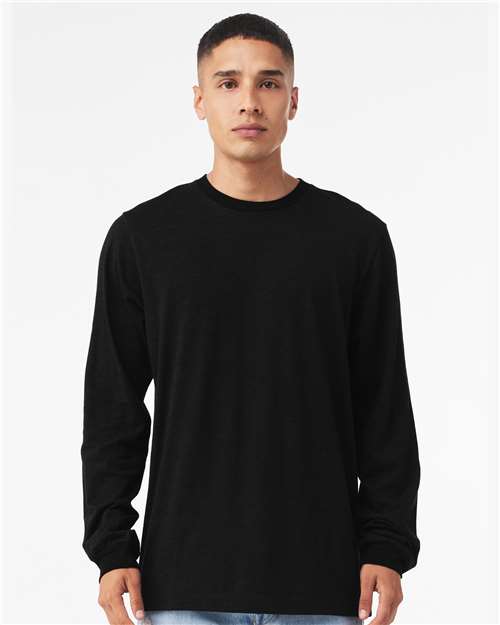 BELLA  CANVAS 3501 Unisex Jersey Long Sleeve Tee - Front view