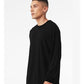 BELLA  CANVAS 3501 Unisex Jersey Long Sleeve Tee - Side view
