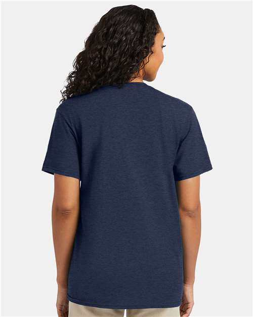 Hanes 4980 Unisex United T-Shirt - Back view