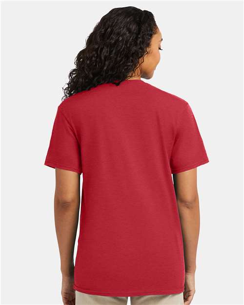 Hanes 4980 Unisex United T-Shirt - Back view