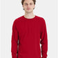Hanes 5286 Unisex Essential-T Long Sleeve T-Shirt - Front view