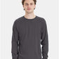 Hanes 5286 Unisex Essential-T Long Sleeve T-Shirt - Front view