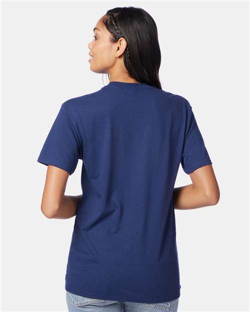 Hanes 42TB Unisex Perfect-T Triblend T-Shirt - Back view