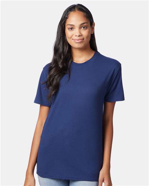 Hanes 42TB Unisex Perfect-T Triblend T-Shirt - Front view