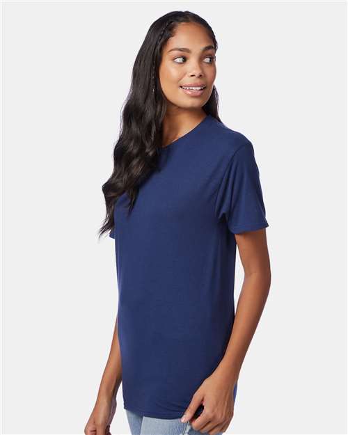 Hanes 42TB Unisex Perfect-T Triblend T-Shirt - Side view