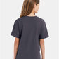 Hanes 498Y Youth Perfect-T T-Shirt - Back view