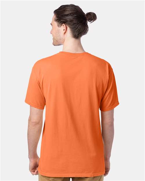 ComfortWash by Hanes GDH100 Men's Garment-Dyed T-Shirt - Back view