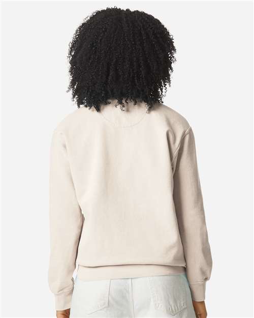 Comfort Colors 1566 Youth Attain Two-Button Jersey - Back view