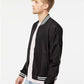 Independent Trading Co. EXP52BMR Unisex Lightweight Bomber Jacket - Side view