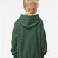 Independent Trading Co. PRM15YSB Youth Lightweight Special Blend Raglan Hooded Sweatshirt - Back view