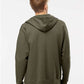 Independent Trading Co. SS4500Z Unisex Midweight Full-Zip Hooded Sweatshirt - Back view