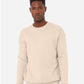 BELLA  CANVAS 3945 Unisex Sponge Fleece Drop Shoulder Crewneck Sweatshirt - Front view
