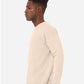 BELLA  CANVAS 3945 Unisex Sponge Fleece Drop Shoulder Crewneck Sweatshirt - Side view