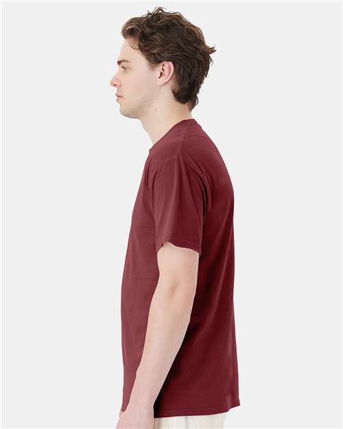 ComfortWash by Hanes GDH150 Unisex Garment-Dyed Pocket T-Shirt - Side view